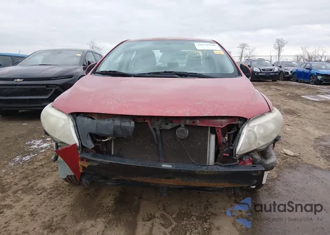 2009 Toyota Corolla Le из США, поврежденный, VIN 1NXBU40E79Z023020